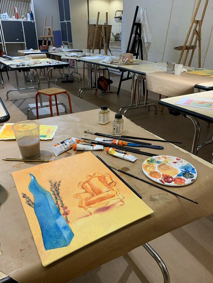 Stage Peinture à l'huile sans solvant : traduire les matières et textures (Hiver 2026)