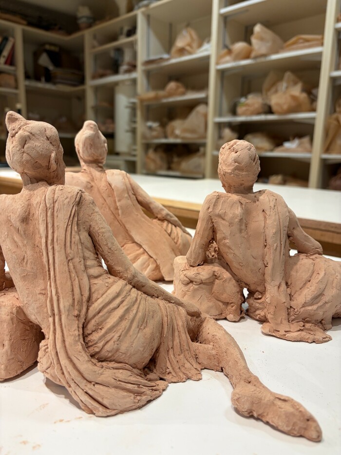 Stage Sculpture, modelage d’après modèle vivant habillé  Lycéens et Adultes (Hiver 2026)