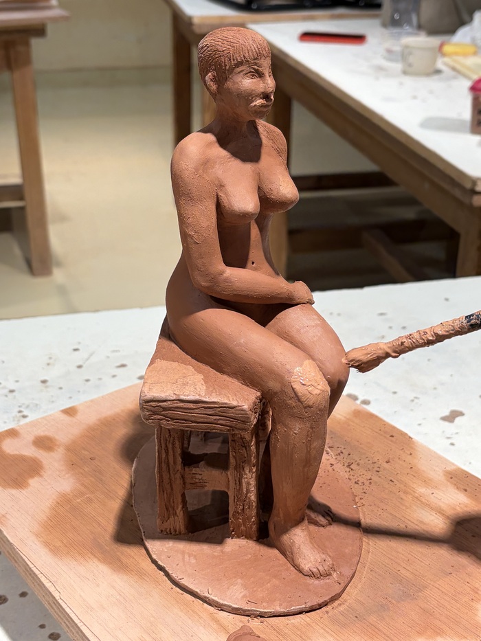 Stage Sculpture, modelage d’après modèle vivant habillé  Lycéens et Adultes (Hiver 2026)