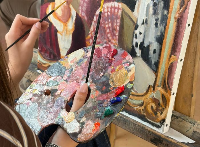 Peinture à l'huile sans solvant