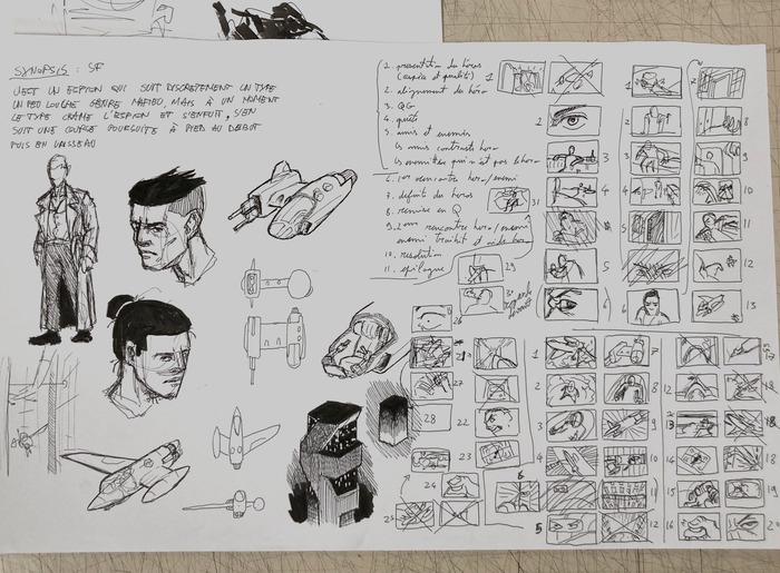 Bande Dessinée - Storyboard